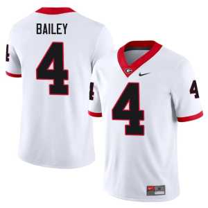 Men's UGA Champ Bailey Limited White #4 Jersey - Image 1