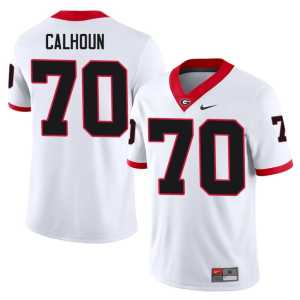 Daniel Calhoun #70 White Alumni Men Dawgs Jersey - Image 1