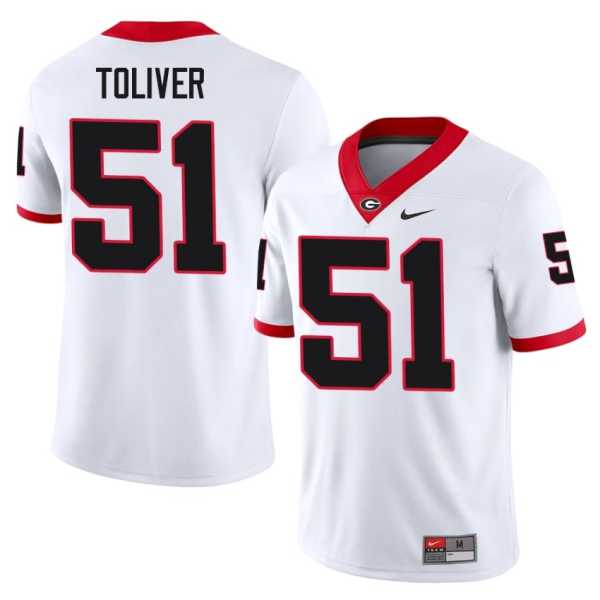 202520Malachi20Toliver20georgia20bulldogs20football20jersey20white.jpg