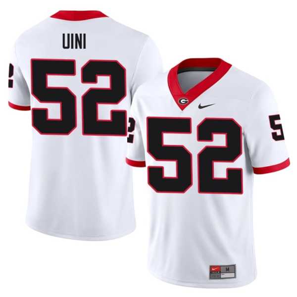 202520Michael20Uini20georgia20bulldogs20football20jersey20white.jpg