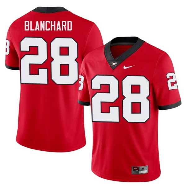 202520Walter20Blanchard20georgia20bulldogs20football20jersey20red.jpg