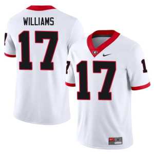 Amaris Williams #17 Men White Player Damn Good Dawgs Jersey - Image 1