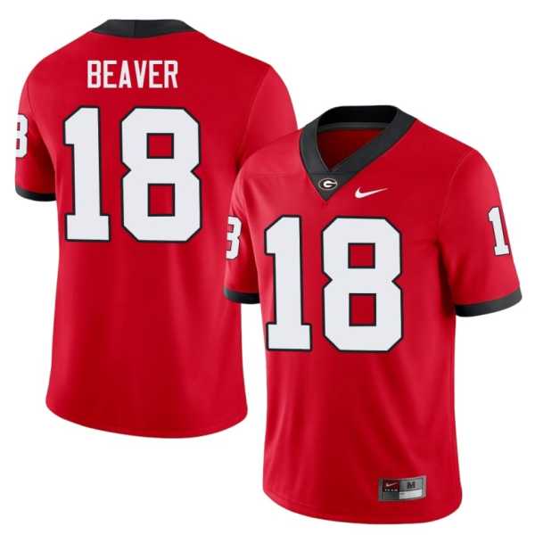202620Bryson20Beaver20georgia20bulldogs20football20jersey20red.jpg