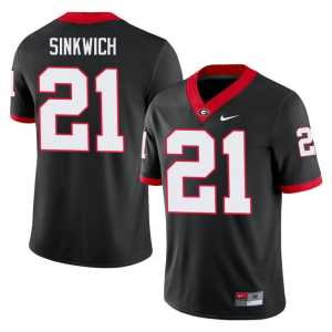 Frank Sinkwich #21 Men's Black DGDs 2026-27 Jersey - Image 1