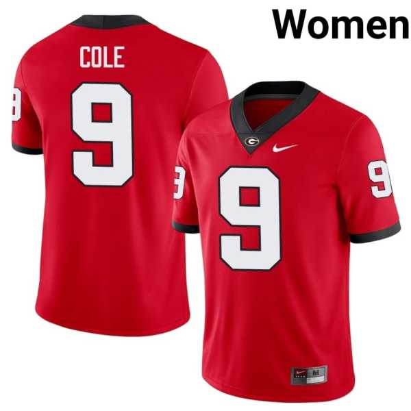 Women20202520Chris20Cole20georgia20bulldogs20football20jersey20red.jpg