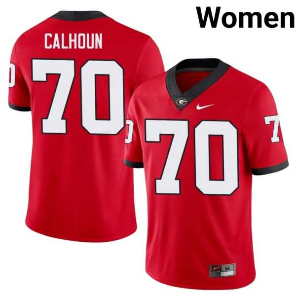Women20202520Daniel20Calhoun20georgia20bulldogs20football20jersey20red.jpg