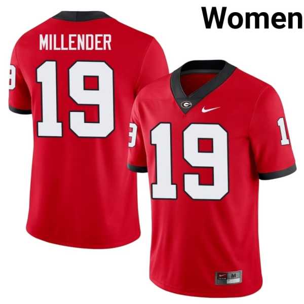 Women20202520Hezekiah20Millender20georgia20bulldogs20football20jersey20red.jpg