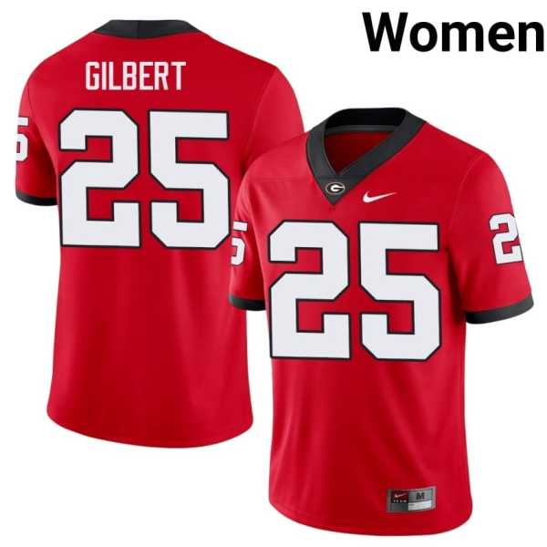 Women20202520Jontae20Gilbert20georgia20bulldogs20football20jersey20red.jpg