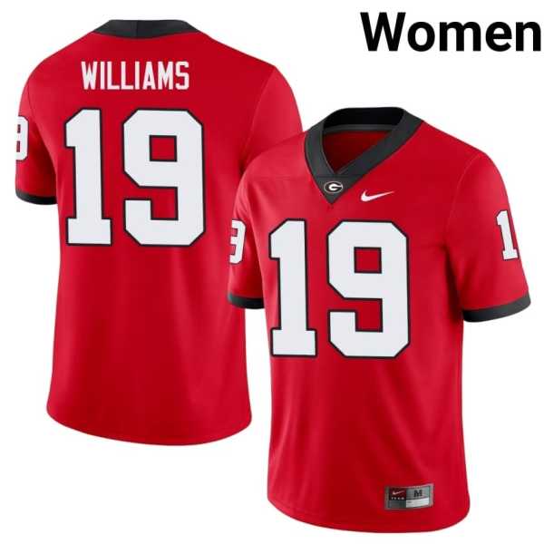 Women20202520Justin20Williams20georgia20bulldogs20football20jersey20red.jpg