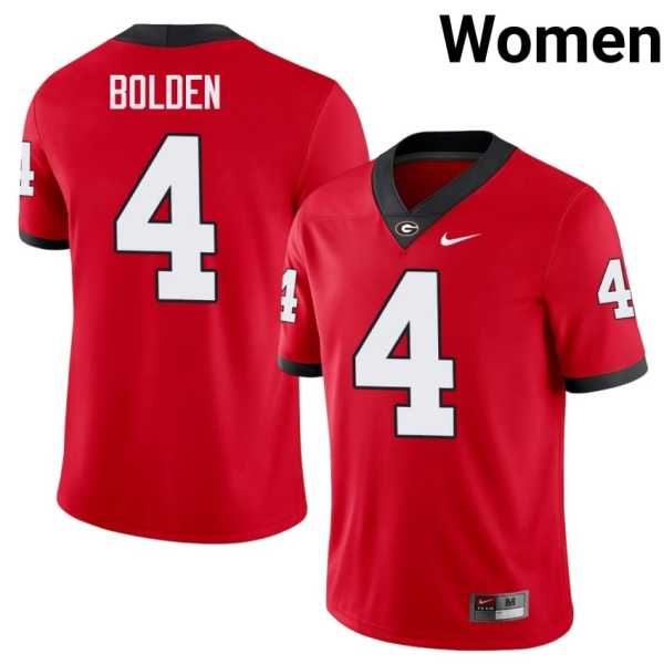 Women20202520KJ20Bolden20georgia20bulldogs20football20jersey20red.jpg