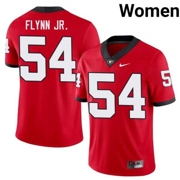 Women20202520Waltclaire20Flynn20Jr.20georgia20bulldogs20football20jersey20red.jpg