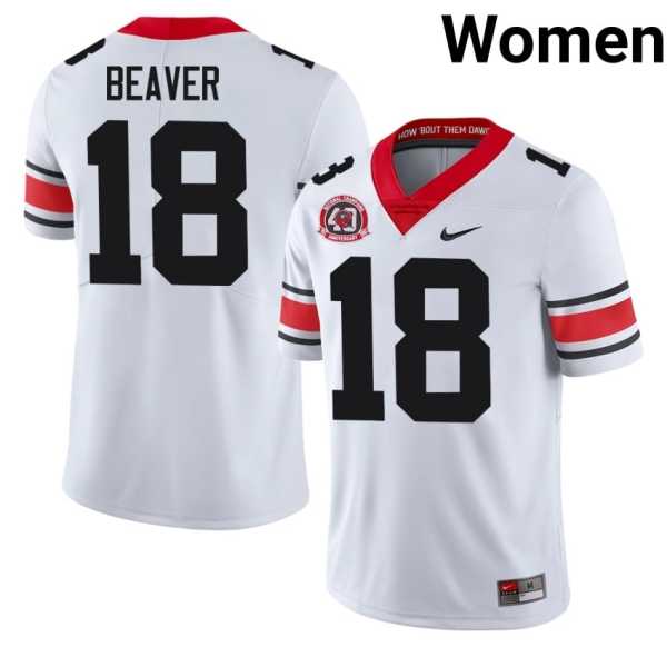 Women20202620Bryson20Beaver20georgia20bulldogs20football20jersey20198020national20champions2040th20anniversary20white.jpg