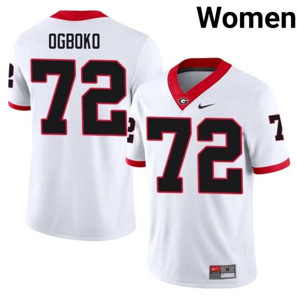 Women20202620Ekene20Ogboko20georgia20bulldogs20football20jersey20white.jpg