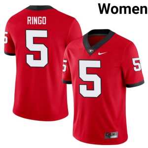 Red Women's Kelee Ringo DGDs Game #5 Jerseys - Image 1