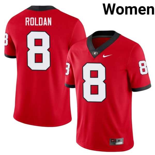 Women20202620Landon20Roldan20georgia20bulldogs20football20jersey20red.jpg
