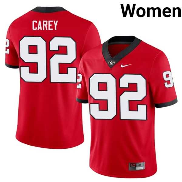 Women20202620Preston20Carey20georgia20bulldogs20football20jersey20red.jpg