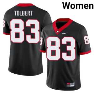 #83 Black Brody Tolbert Women's UGA High School Jersey - Image 1