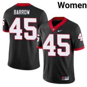 Black Damn Good Dawgs Official Eli Barrow #45 Womens Jersey - Image 1