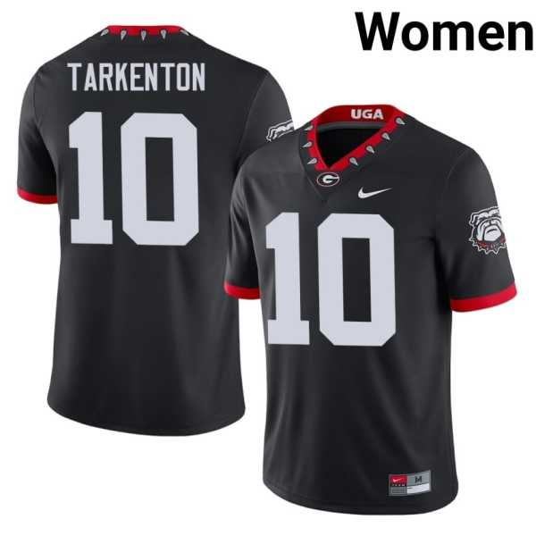 Women20Fran20Tarkenton20202620georgia20bulldogs20football20jersey20mascot20100th20anniversary20black.jpg