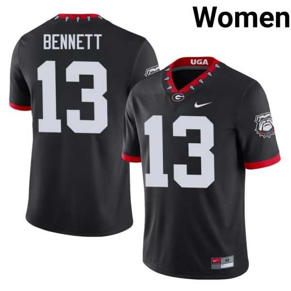 Women20Stetson20Bennett20202520georgia20bulldogs20football20jersey20mascot20100th20anniversary20black.jpg