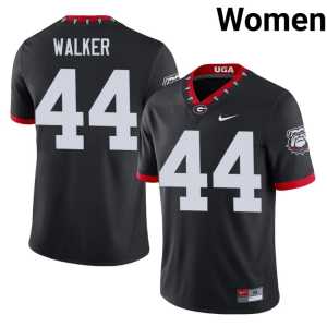 Mascot 100th Anniversary Go Dawgs Travon Walker #44 Black NCAA Womens Jersey - Image 1