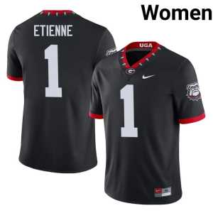 Mascot 100th Anniversary Damn Good Dawgs Women Trevor Etienne 2026-27 #1 Black Jerseys - Image 1