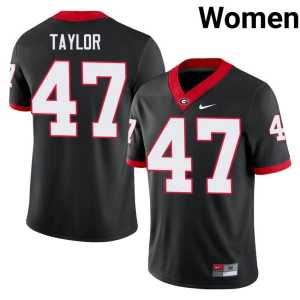 Will Taylor Black Womens #47 High School DGDs Jerseys - Image 1