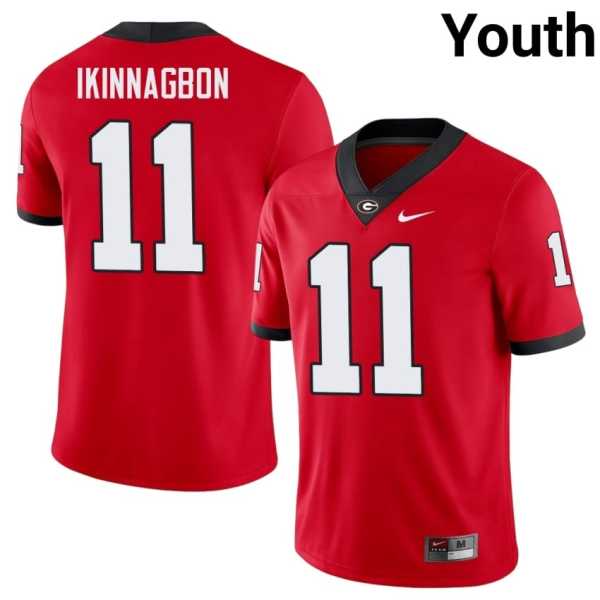 Youth20202520Darren20Ikinnagbon20georgia20bulldogs20football20jersey20red.jpg