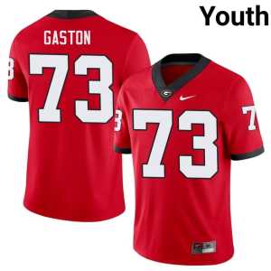Red Dawgs Juan Gaston NCAA Youth #73 Jerseys - Image 1