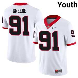 Georgia White Justin Greene #91 2026-27 Youth Jersey - Image 1