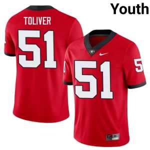 Malachi Toliver Red College Youth #51 DGDs Jersey - Image 1