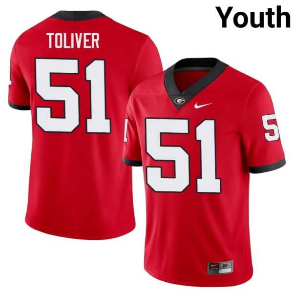 Youth20202520Malachi20Toliver20georgia20bulldogs20football20jersey20red.jpg