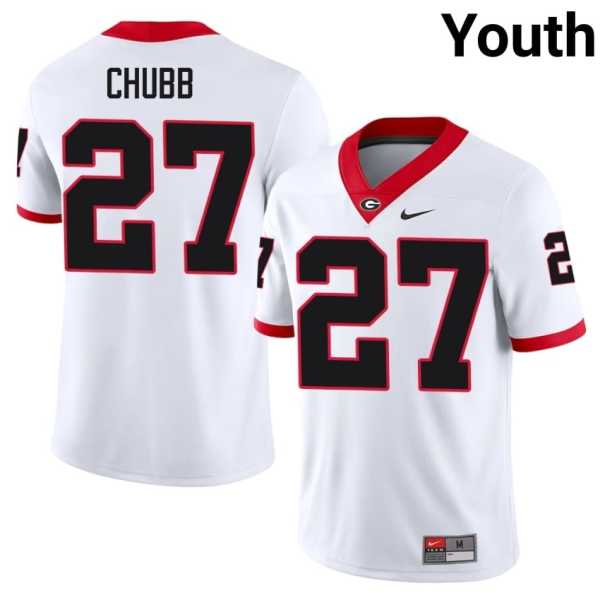 Youth20202520Nick20Chubb20georgia20bulldogs20football20jersey20white.jpg