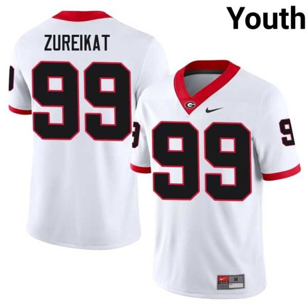 Youth20202620Harran20Zureikat20georgia20bulldogs20football20jersey20white.jpg