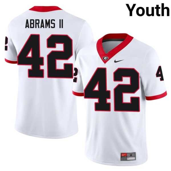Youth20202620Nick20Abrams20II20georgia20bulldogs20football20jersey20white.jpg