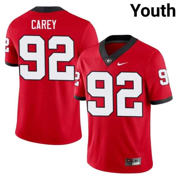 Youth20202620Preston20Carey20georgia20bulldogs20football20jersey20red.jpg