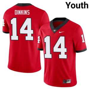 #14 Rasean Dinkins Red Youth Official DGDs Jersey - Image 1