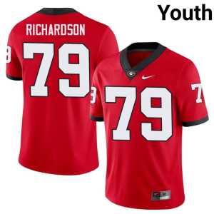 #79 TyQuez Richardson UGA Red 2026-27 Youth Jerseys - Image 1