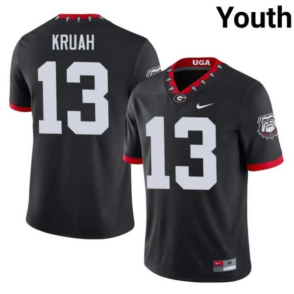Youth20AJ20Kruah20202520georgia20bulldogs20football20jersey20mascot20100th20anniversary20black.jpg