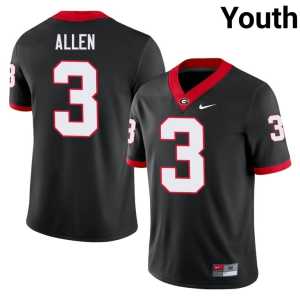 Youth Black CJ Allen Damn Good Dawgs Alumni #3 Jersey - Image 1