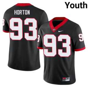 Carter Horton Youth DGDs Black #93 Limited Jersey - Image 1