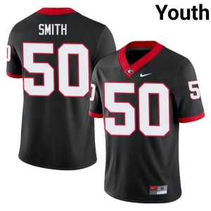 Cortez Smith Youth Damn Good Dawgs Black College #50 Jersey - Image 1