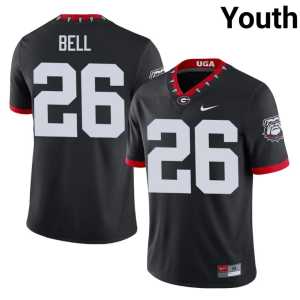 Mascot 100th Anniversary Micah Bell Black #26 Youth DGDs 2025 Jerseys - Image 1