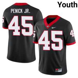#45 Youth Black Go Dawgs Terrence Penick Jr. Official Jersey - Image 1