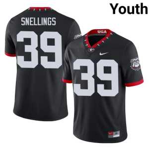 Mascot 100th Anniversary DGDs Youth Will Snellings #39 Black 2026-27 Jersey - Image 1