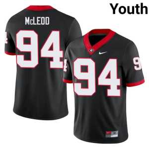Xzavier McLeod Damn Good Dawgs Black University Youth #94 Jerseys - Image 1
